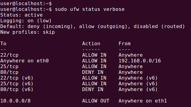 如何在Ubuntu Linux防火墻中檢查防火墻狀態(tài)？.png